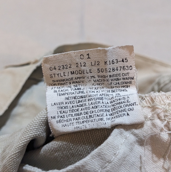 2 For $60! Vintage Levis canvas pants 30 29 - Picture 14 of 14